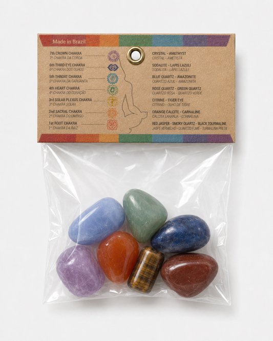 Pedras dos 7 chakras