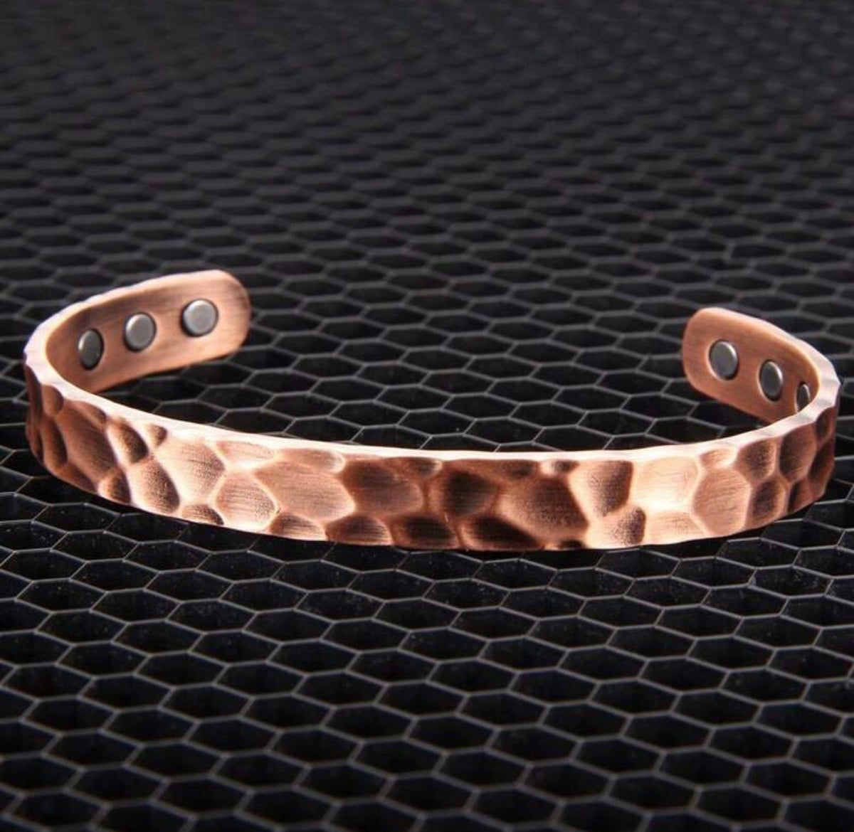 Pulseira magnética de cobre
