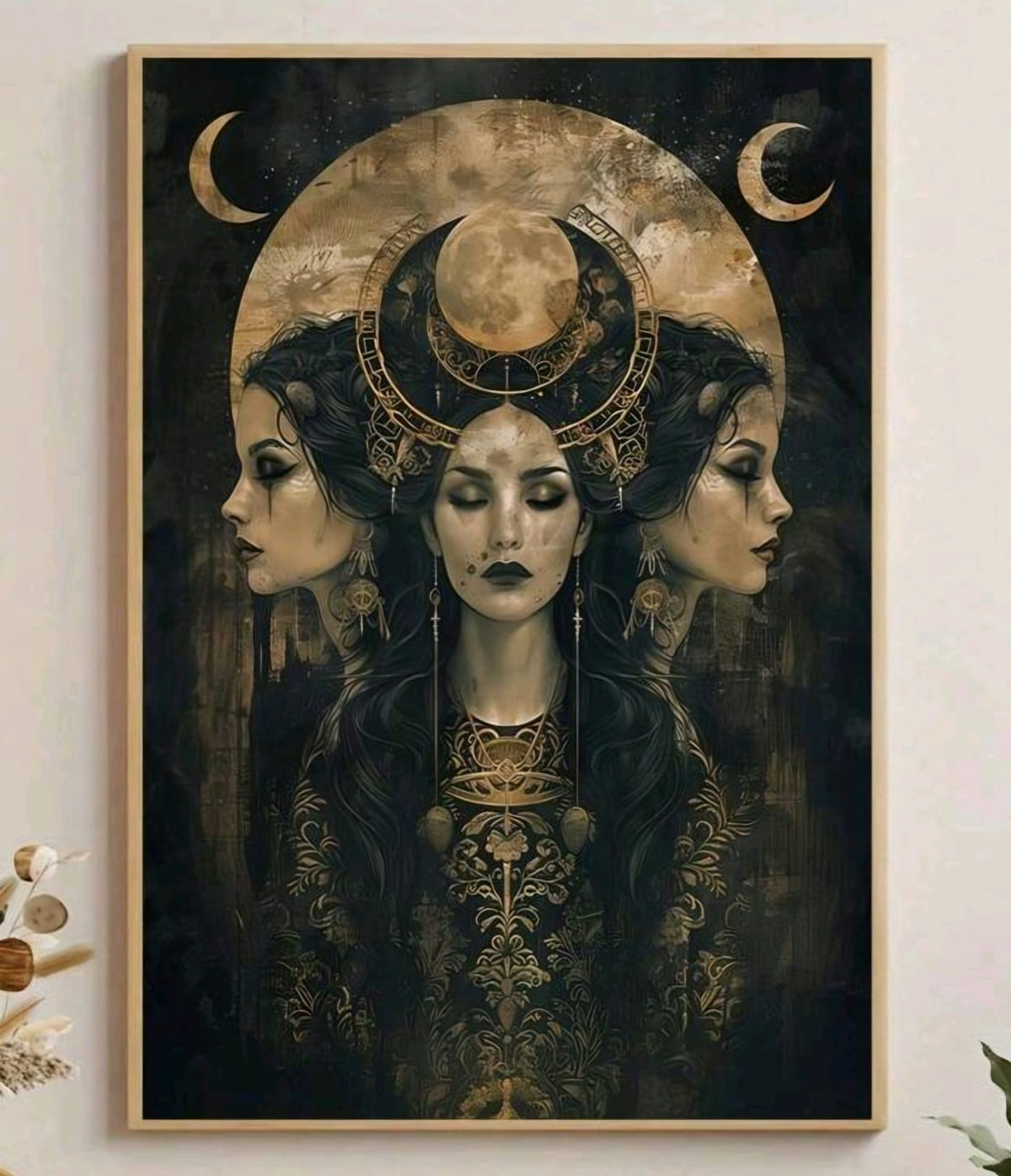 Quadro Tríplice Lua