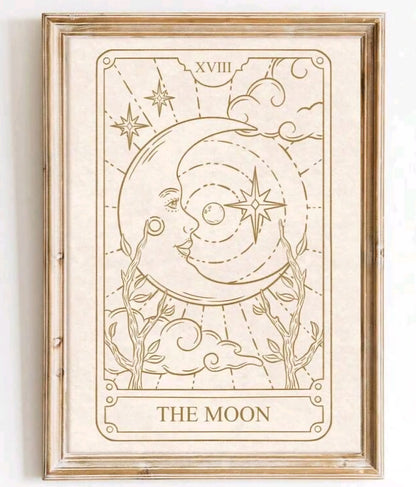 Quadro conjunto Sol, Lua e Estrela