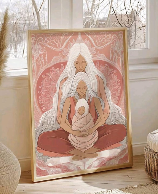 Quadro Linhagem do Feminino