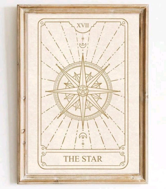 Quadro conjunto Sol, Lua e Estrela