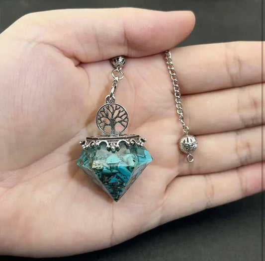Pêndulo de pedra Turquesa